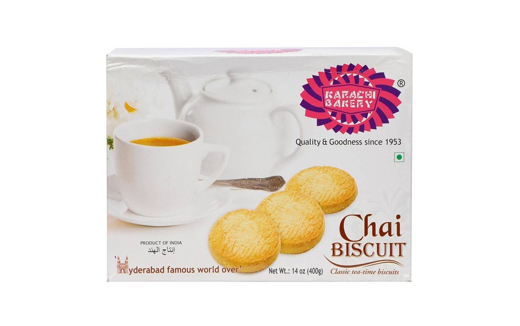 Karachi Bakery Chai Biscuits    Box  400 grams